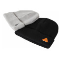 Unisex Rib Knit Beanie with Fold up